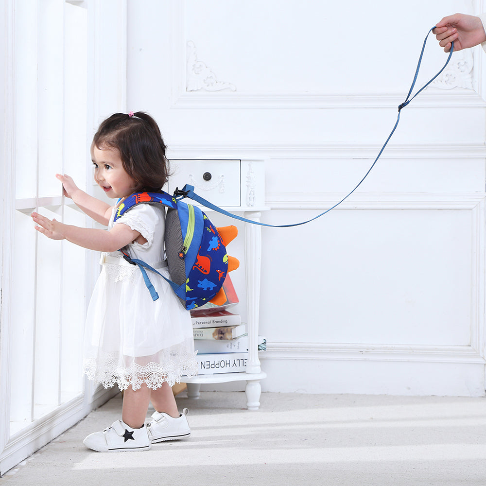 SUNVENO Kids Backpack - Dinosaur Blue