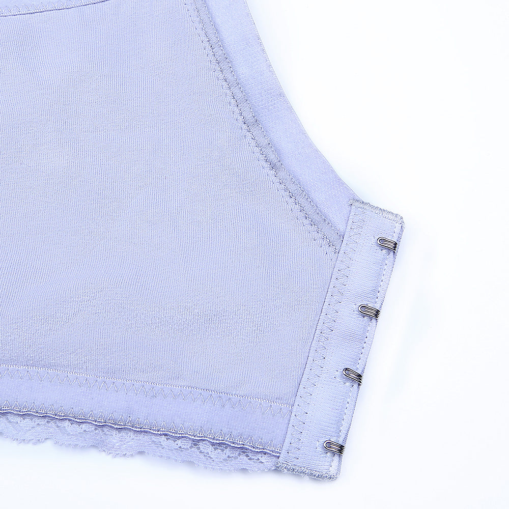 SUNVENO Maternity Nursing Bra - Blue 85C