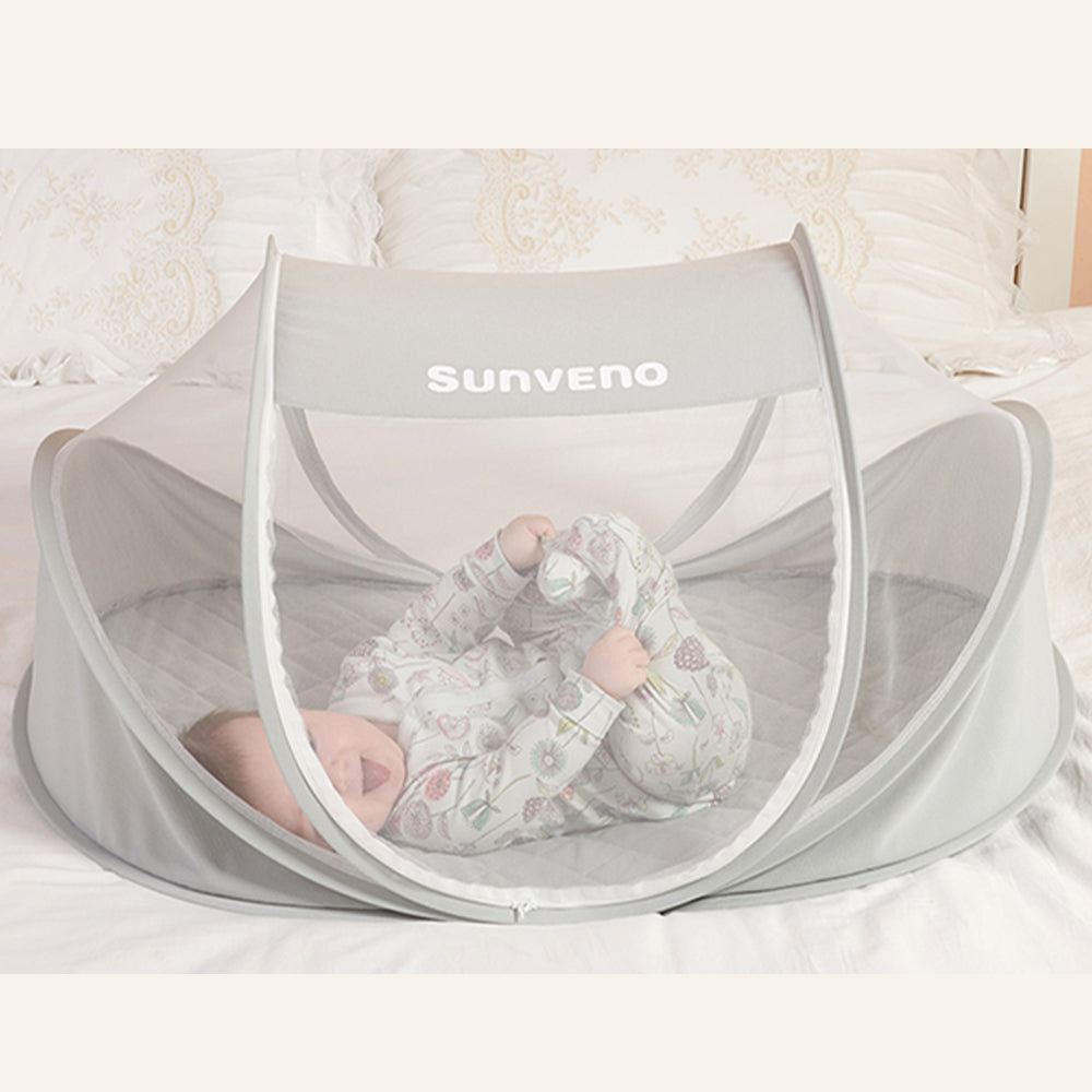 SUNVENO Portable Baby Bed w/t Mosquito Net