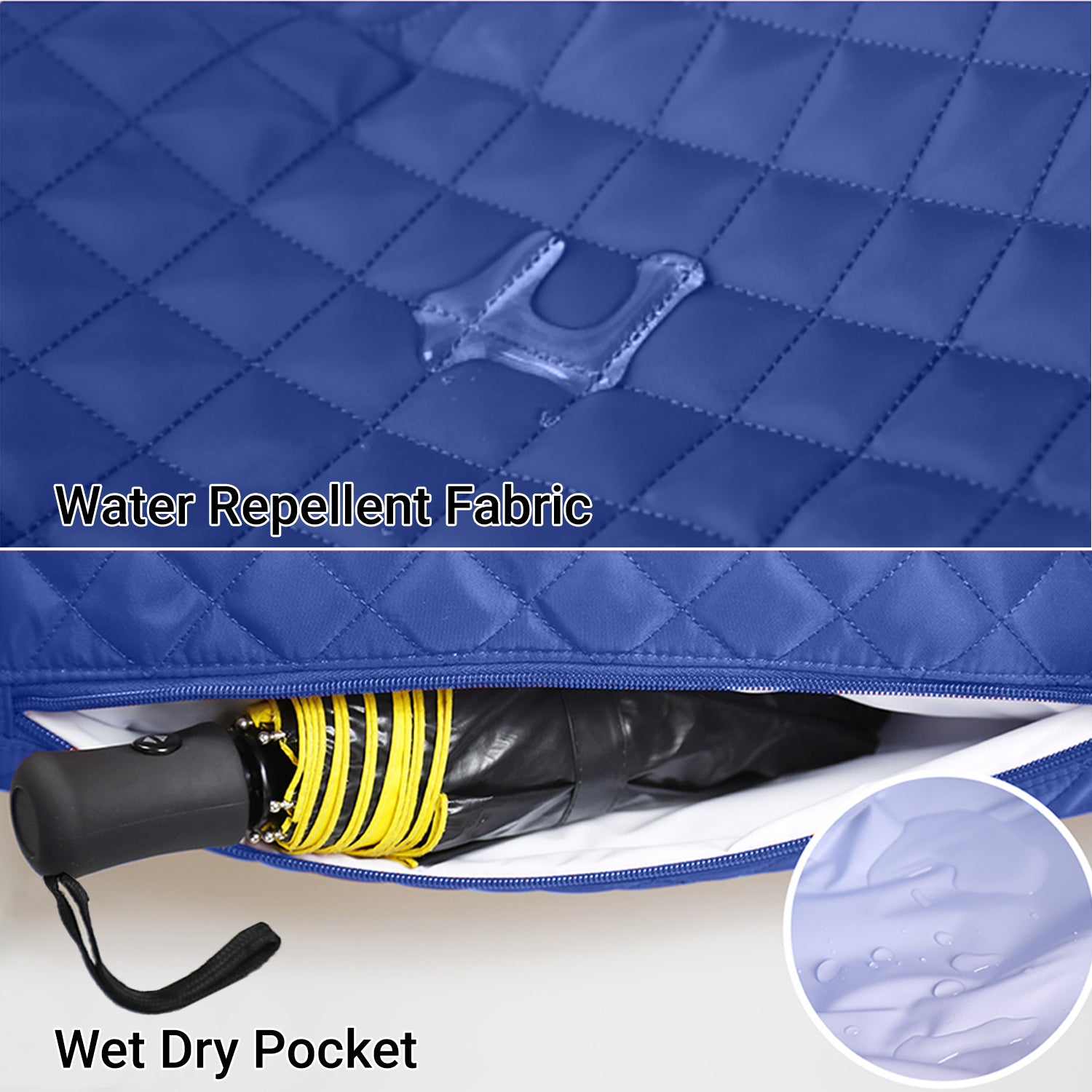 حقيبة حفاضات Sunveno Styler Fashion - أزرق