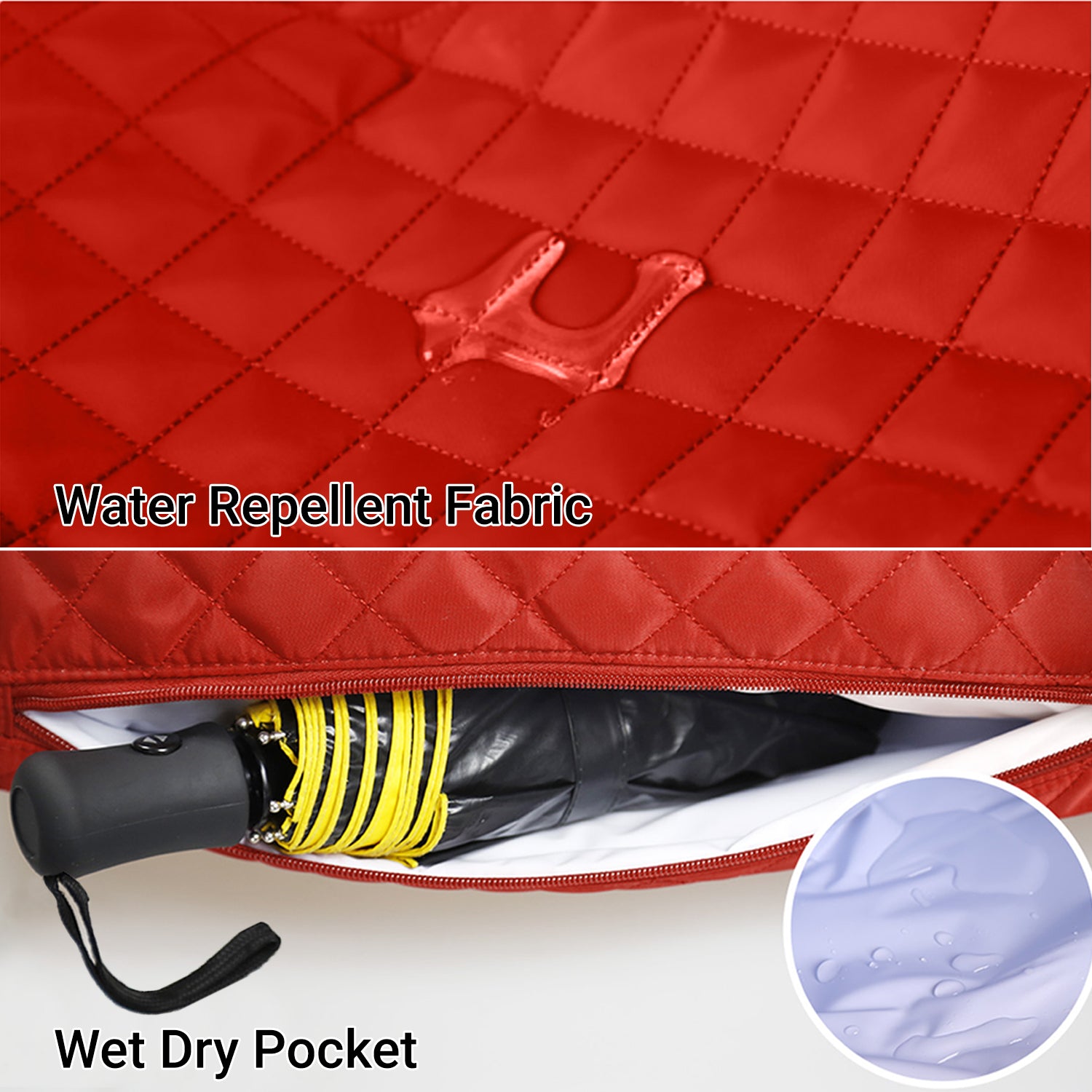 حقيبة حفاضات Sunveno Styler Fashion - برتقالية