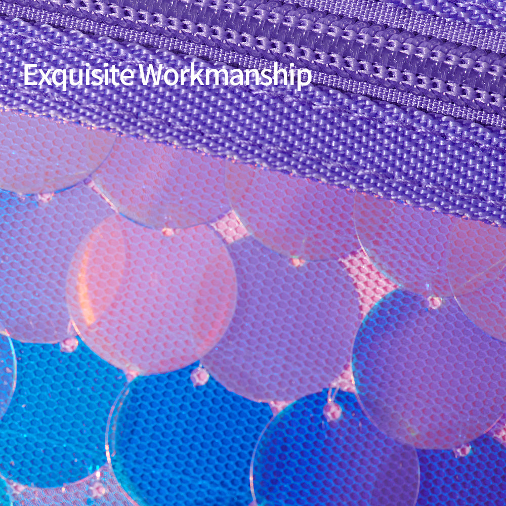 SUNVENO Unicorn Sparkle Backpack - Pink