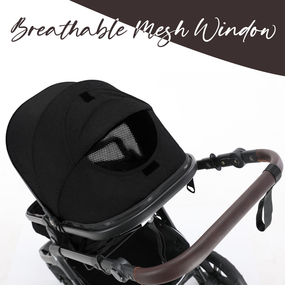 TEKNUM 3in1 Compacto Travel Stroller - Black