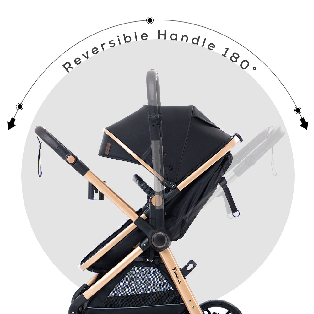 TEKNUM 3in1 Travel Prime Stroller - Black