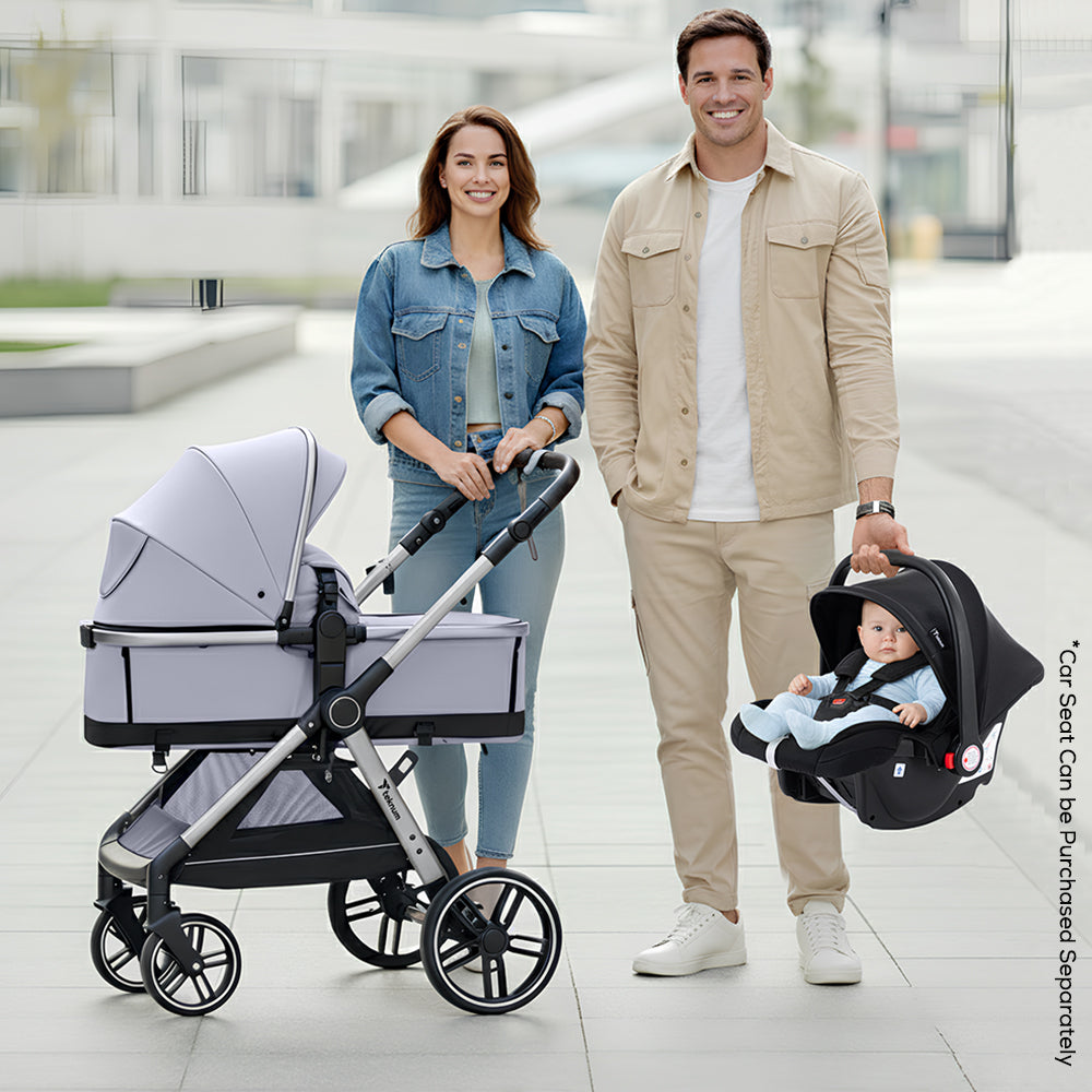 TEKNUM 3in1 Travel Prime Stroller - Grey