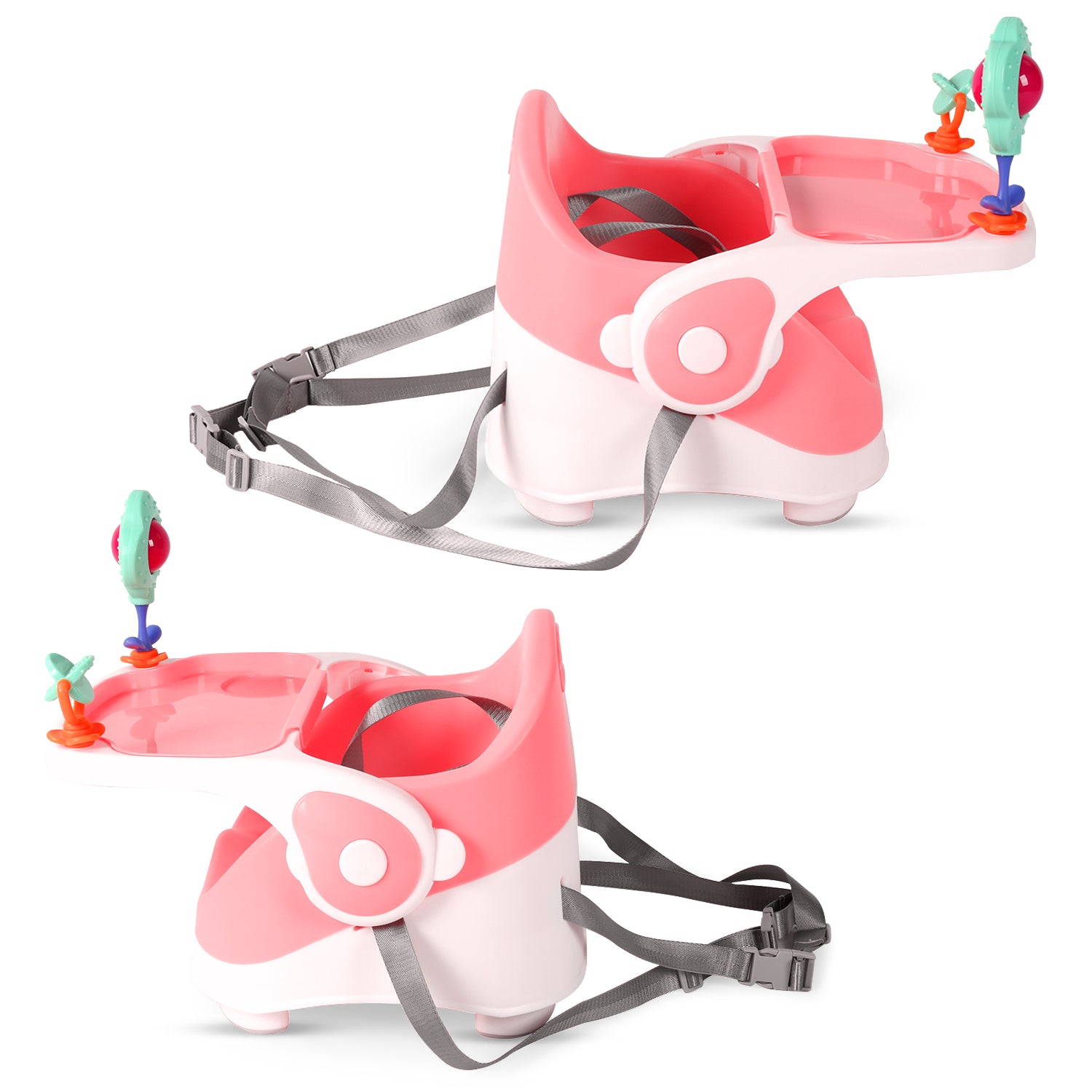 TEKNUM Portable Booster Chair - Pink