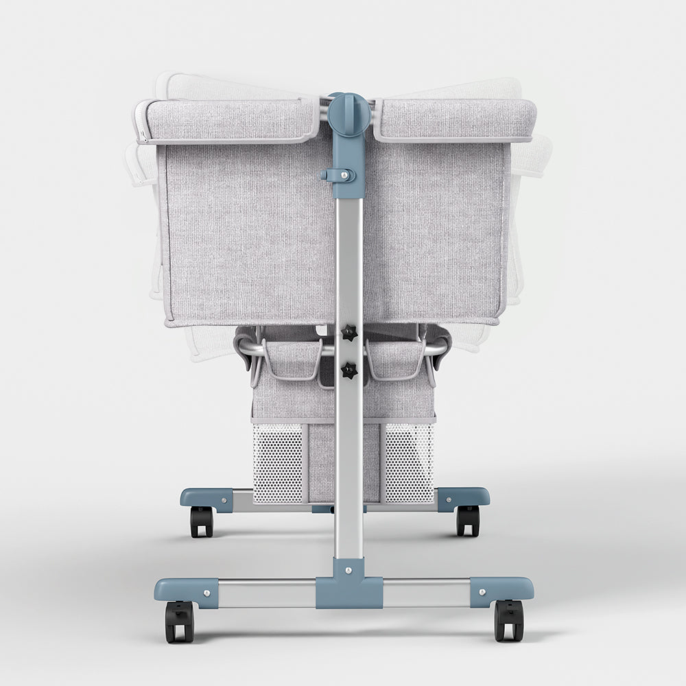 TEKNUM Bedside Crib - Grey