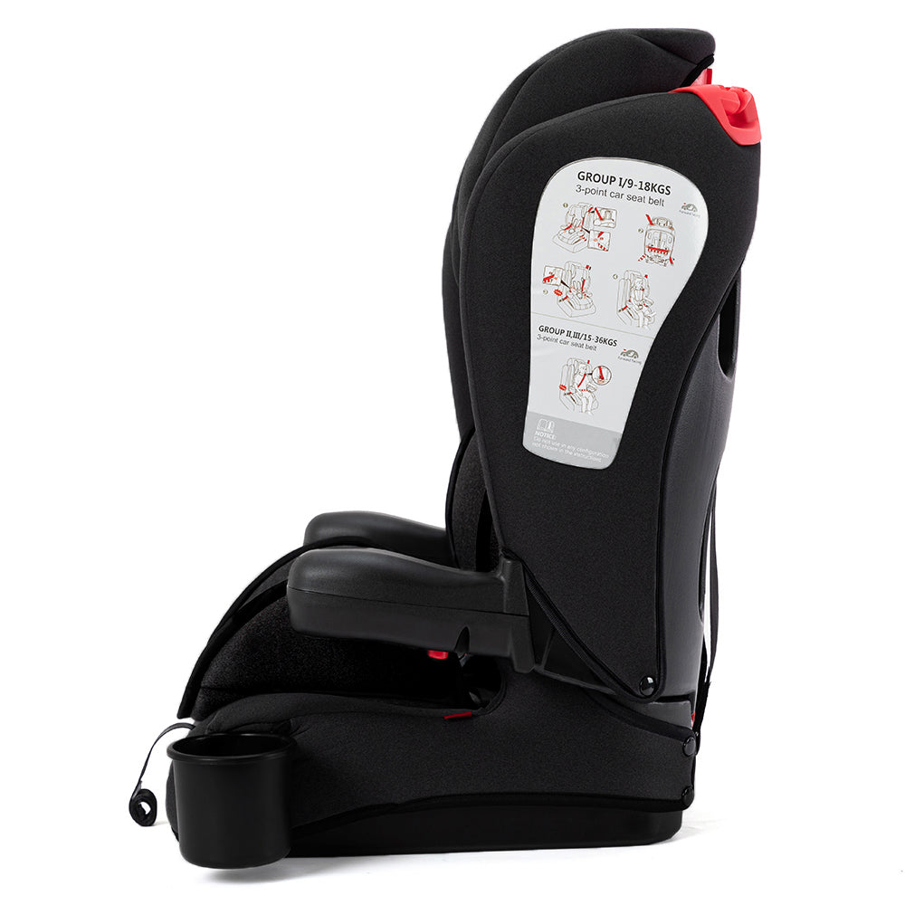 TEKNUM Pack and Go Foldable Car Seat Black