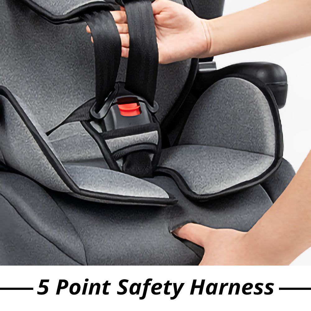 TEKNUM Pack and Go Foldable Car Seat Grey