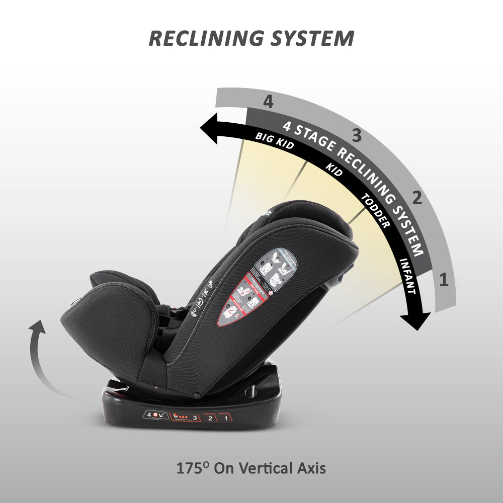 TEKNUM Evolve 2 Car Seat 0-12yrs - Black