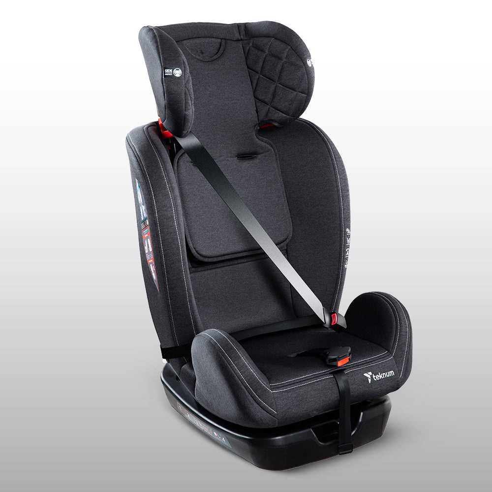 TEKNUM Evolve 2 Car Seat 0-12yrs - Dark Grey