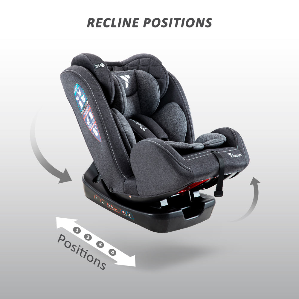 TEKNUM Evolve 2 Car Seat 0-12yrs - Dark Grey