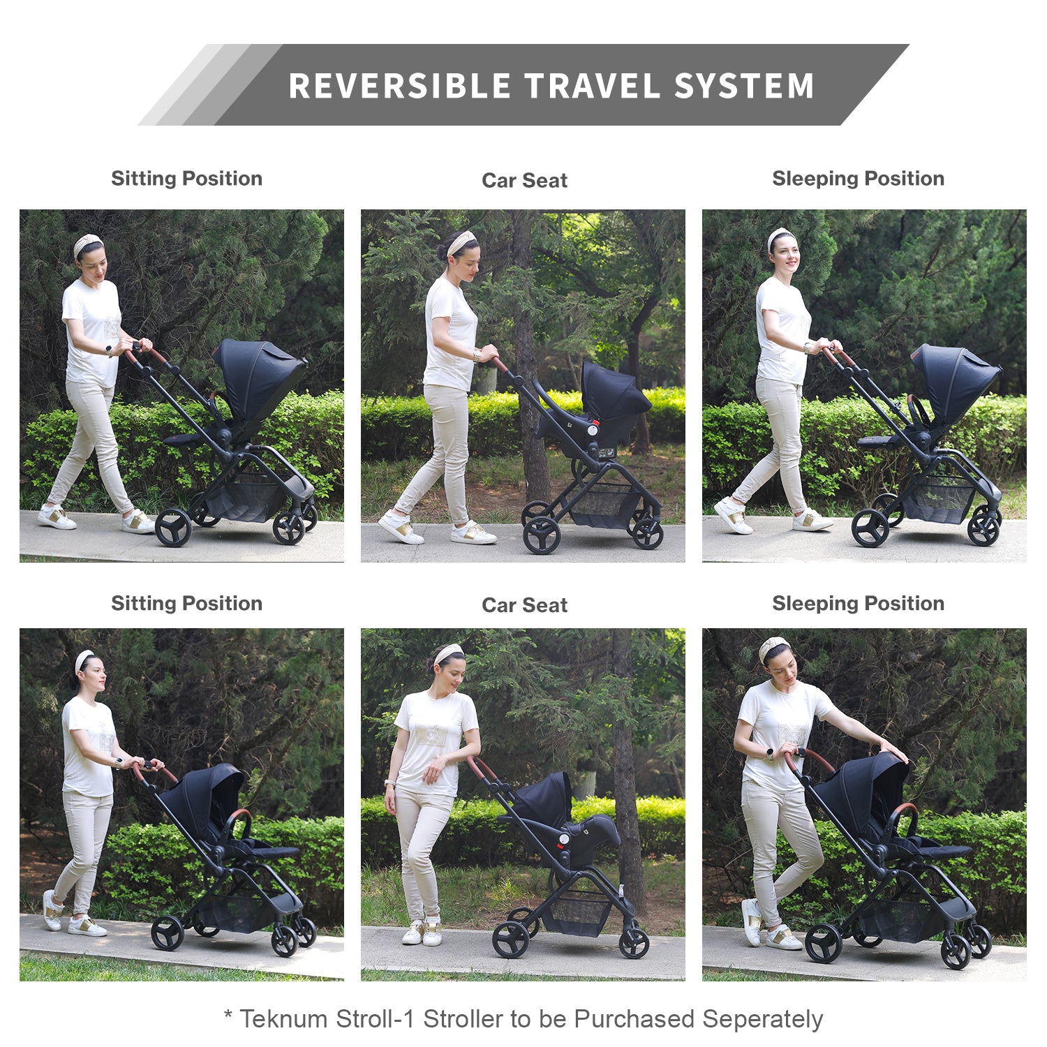 TEKNUM STROLL-1 Baby Car Seat - Black