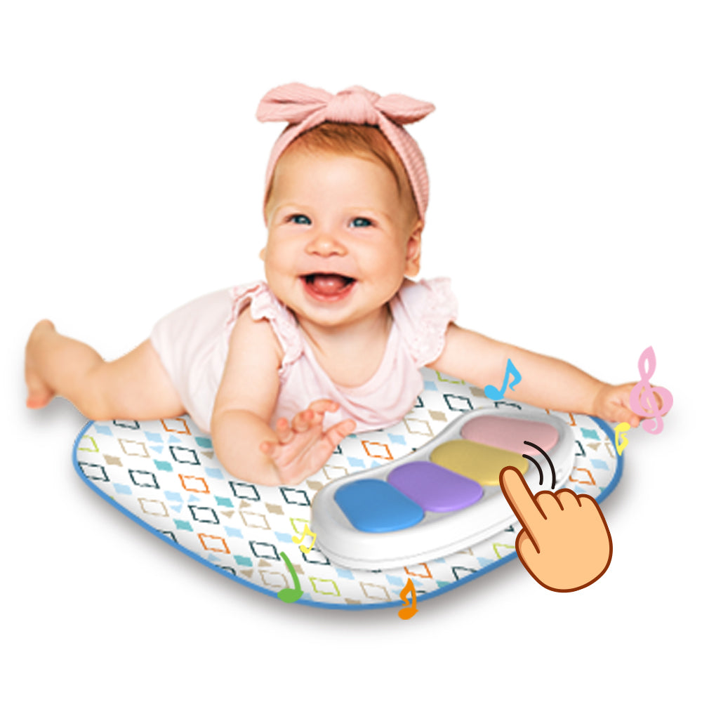 TEKNUM Baby Portable Dining Feeding Chair and Recliner Activity Chair - Elephant