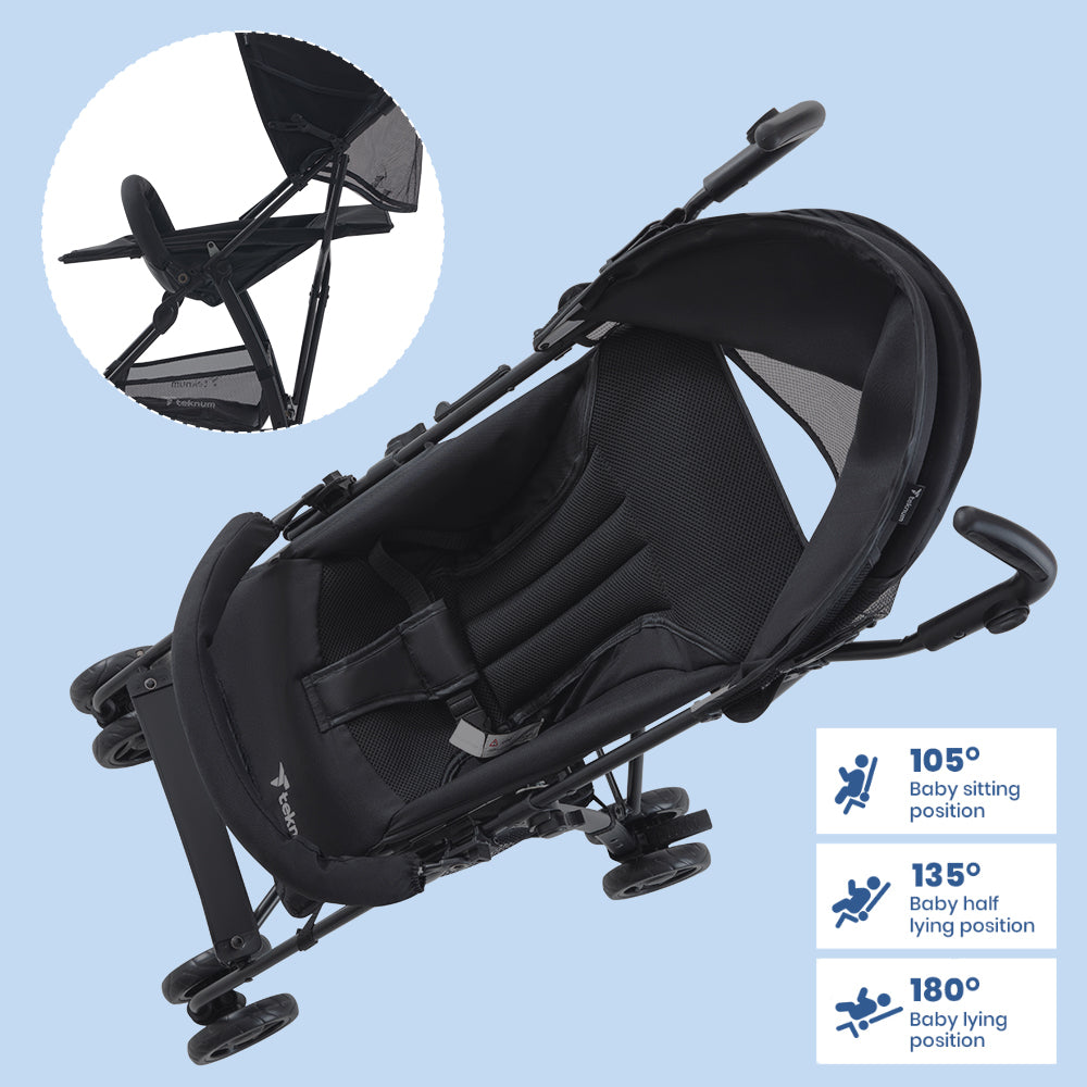 TEKNUM Eco Lite Stroller - Black