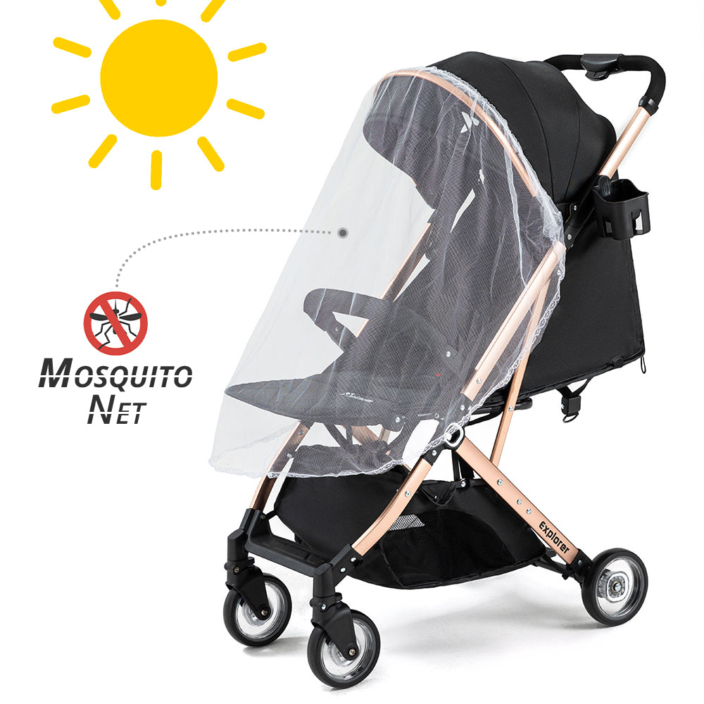 TEKNUM Explorer Travel Stroller - Black