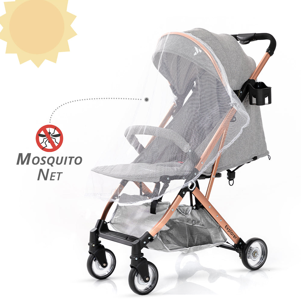 TEKNUM Explorer Travel Stroller - Grey