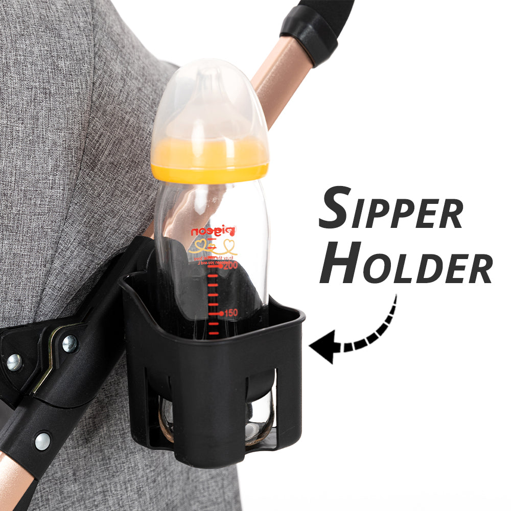 TEKNUM Explorer Travel Stroller - Melange Grey