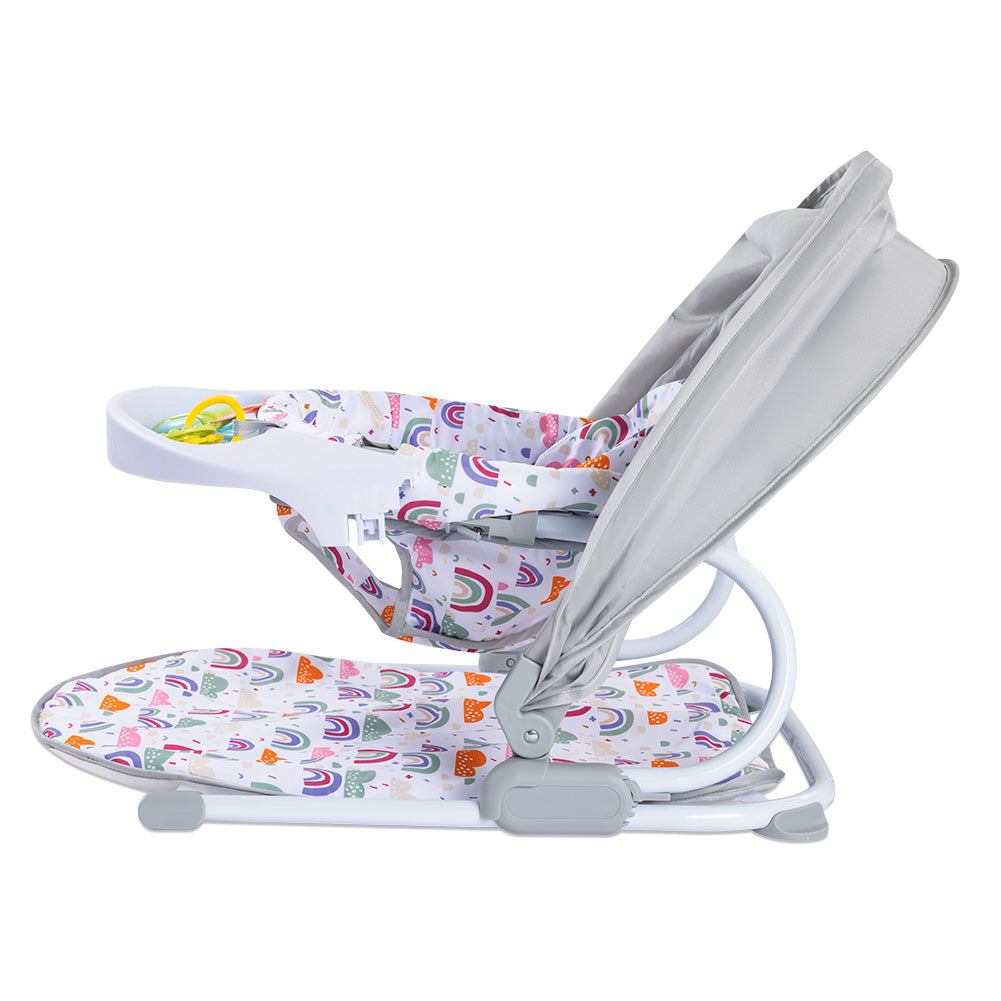 TEKNUM Baby Sit up support w/Feeding Tray - Grey