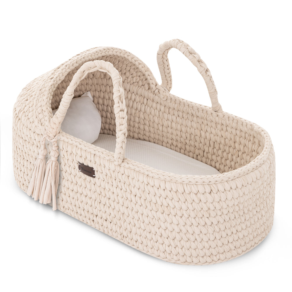 TEKNUM Moses Rope Basket - Ivory