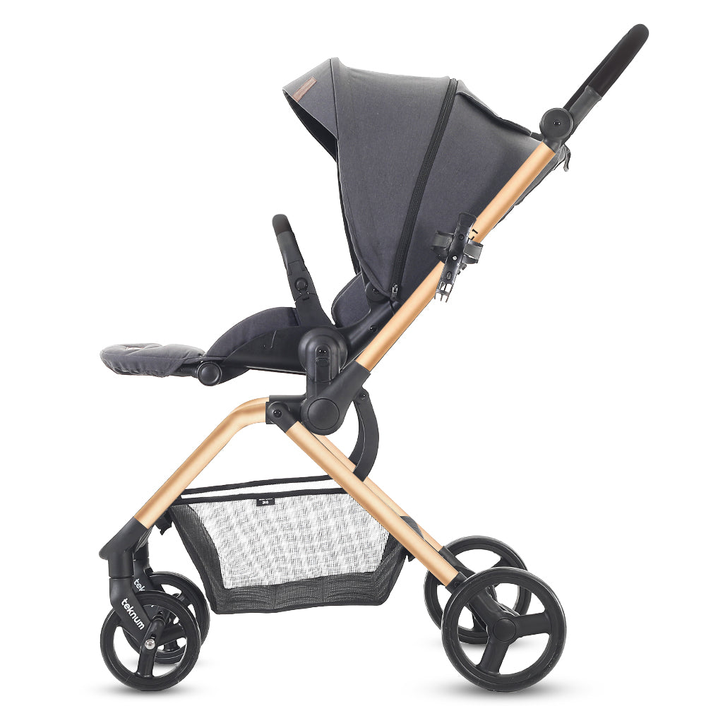 TEKNUM STROLL - 1 Reversible Travel Stroller - Grey