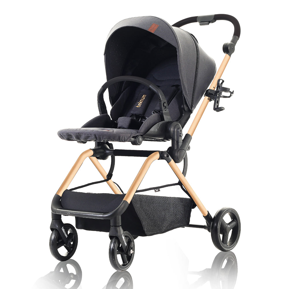 TEKNUM STROLL - 1 Reversible Travel Stroller - Grey