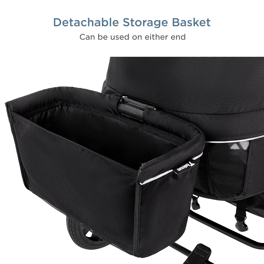 TEKNUM Reversible Wagon Stroller - Graphite Black
