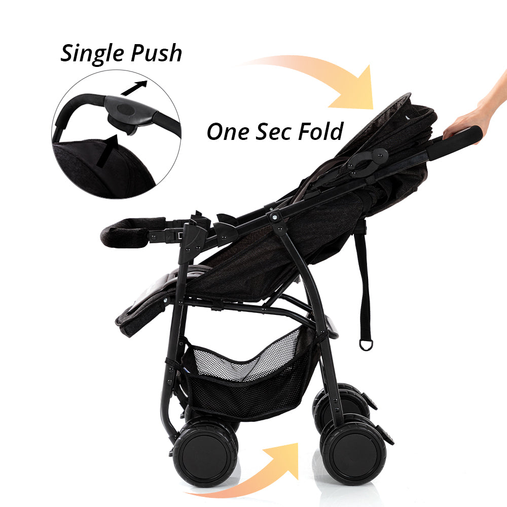 TEKNUM Trip Plus Stroller Black