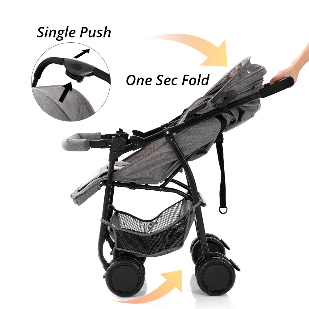 TEKNUM Trip Plus Stroller Grey