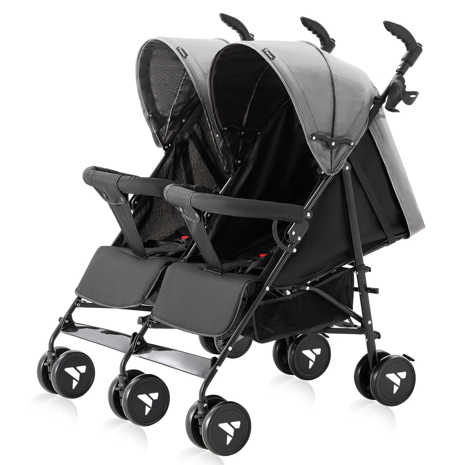 TEKNUM Twin Stroller Fellow - Grey