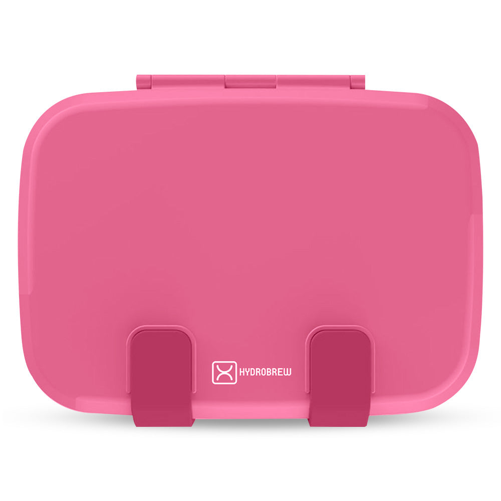 HYDROBREW Smart Serve Bento Lunch Box 847ml, Berry Blush