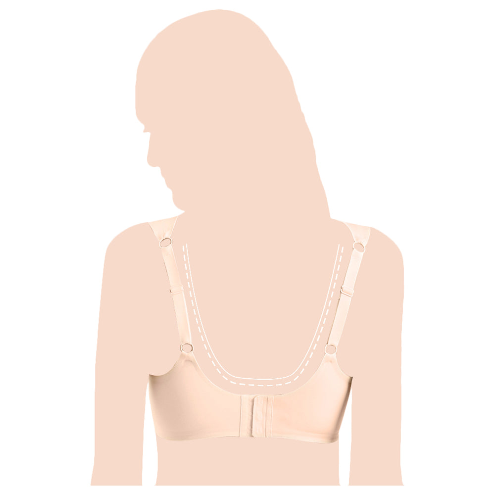 SUNVENO Maternity Feeding Bra - Skin - M