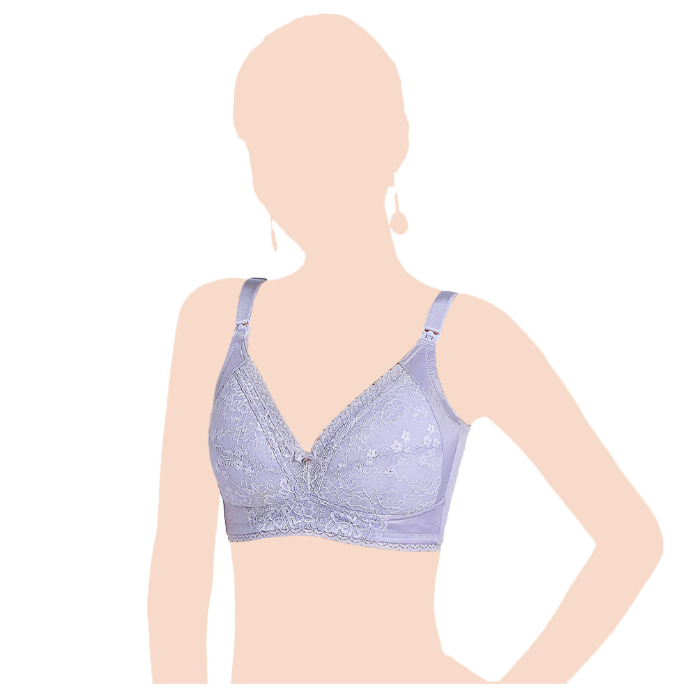 SUNVENO Maternity Nursing Bra - Blue 85B