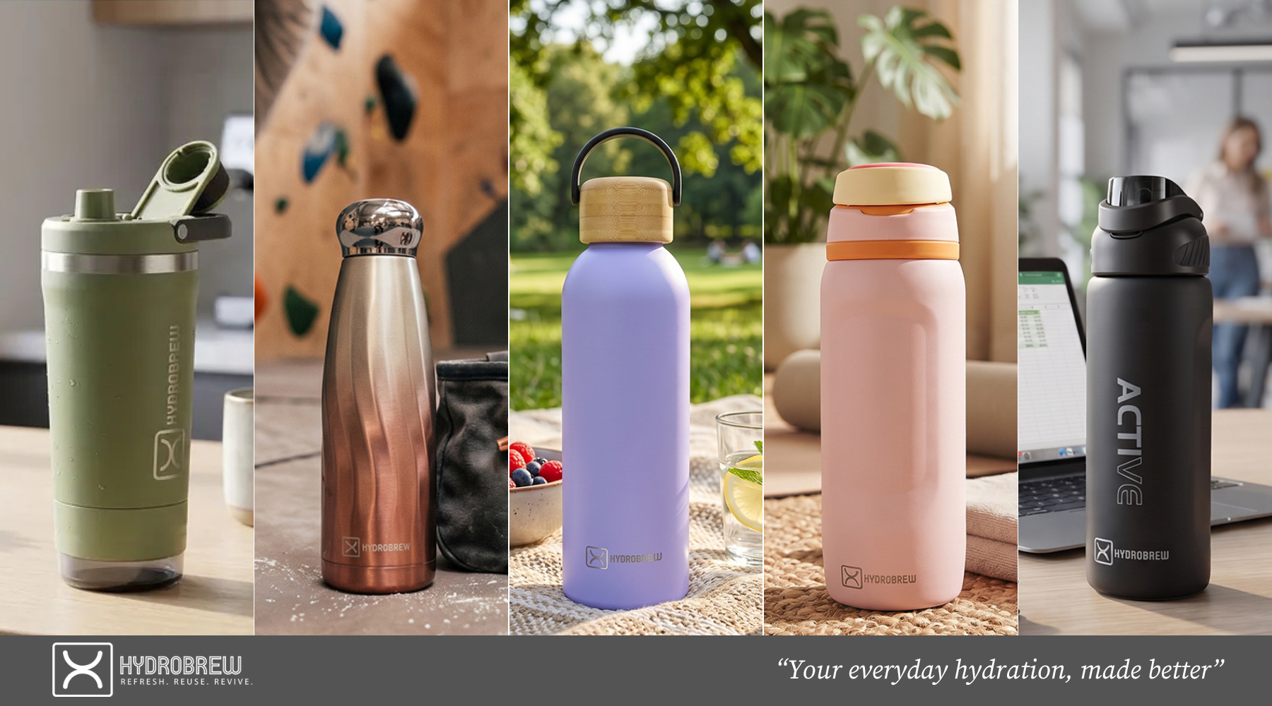 Why Hydrobrew Bottles are the Best Sellers
