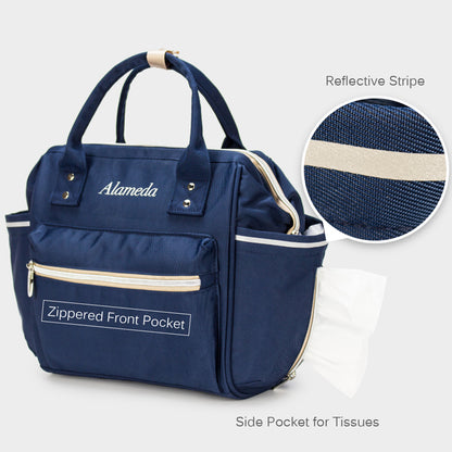 حقيبة حفاضات ألاميدا إيس - أزرق بيج