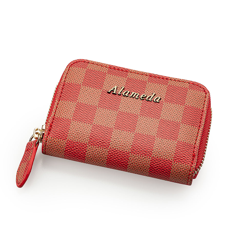 ALAMEDA Classic Card Holder - Red