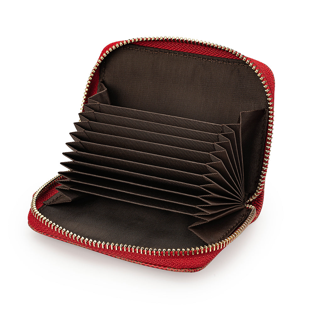 ALAMEDA Classic Card Holder - Red