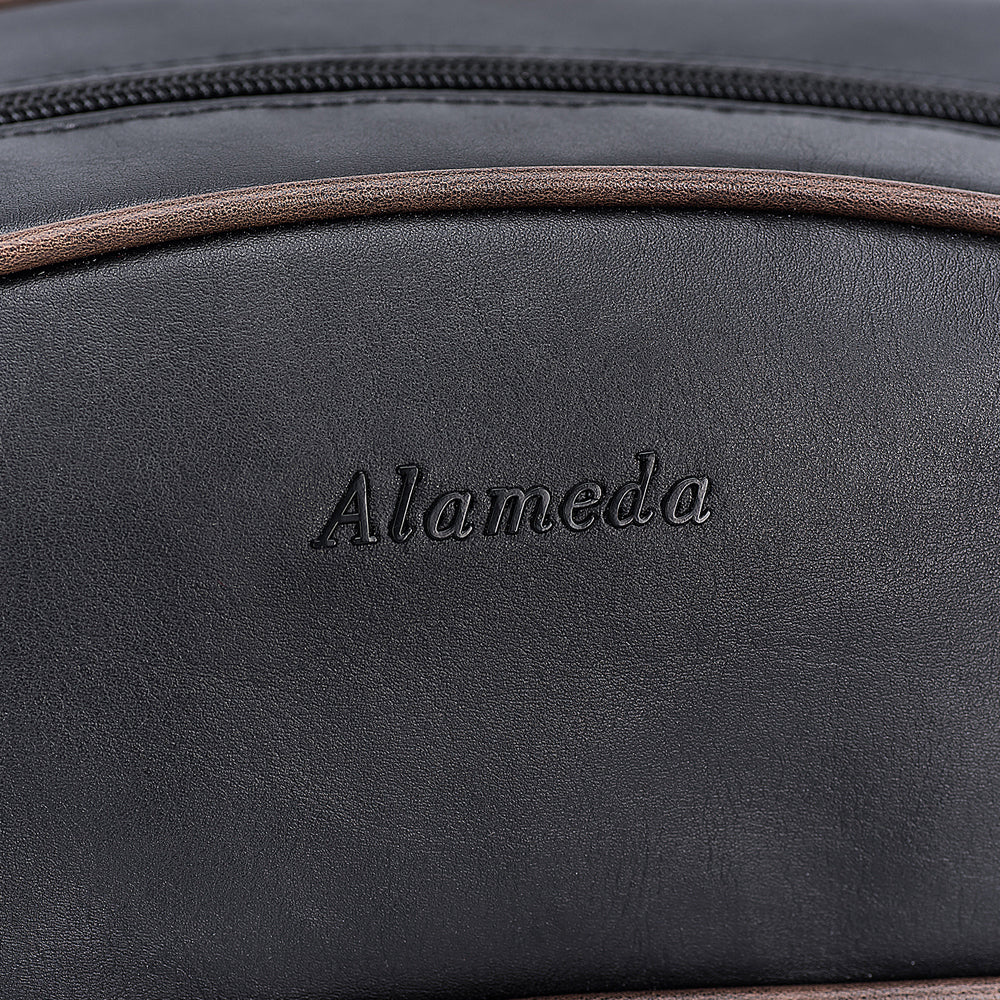 ALAMEDA Multipurpose Dopp Kit - Black and Brown