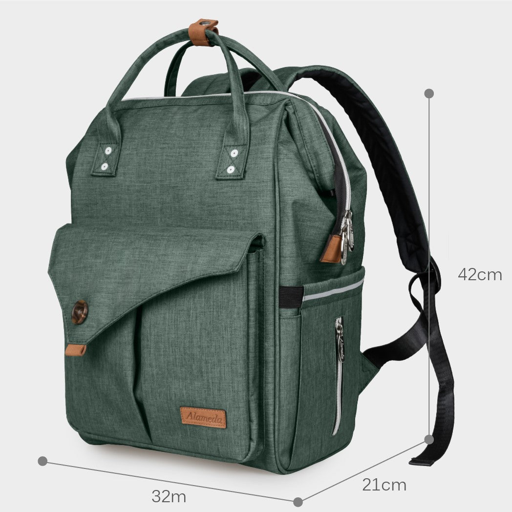 ALAMEDA Diaper Backpack - Large - Olive Green