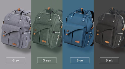 ALAMEDA Diaper Backpack - Large - Olive Green