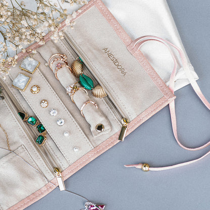 حافظة مجوهرات ألاميدا أنيسيدورا - وردي