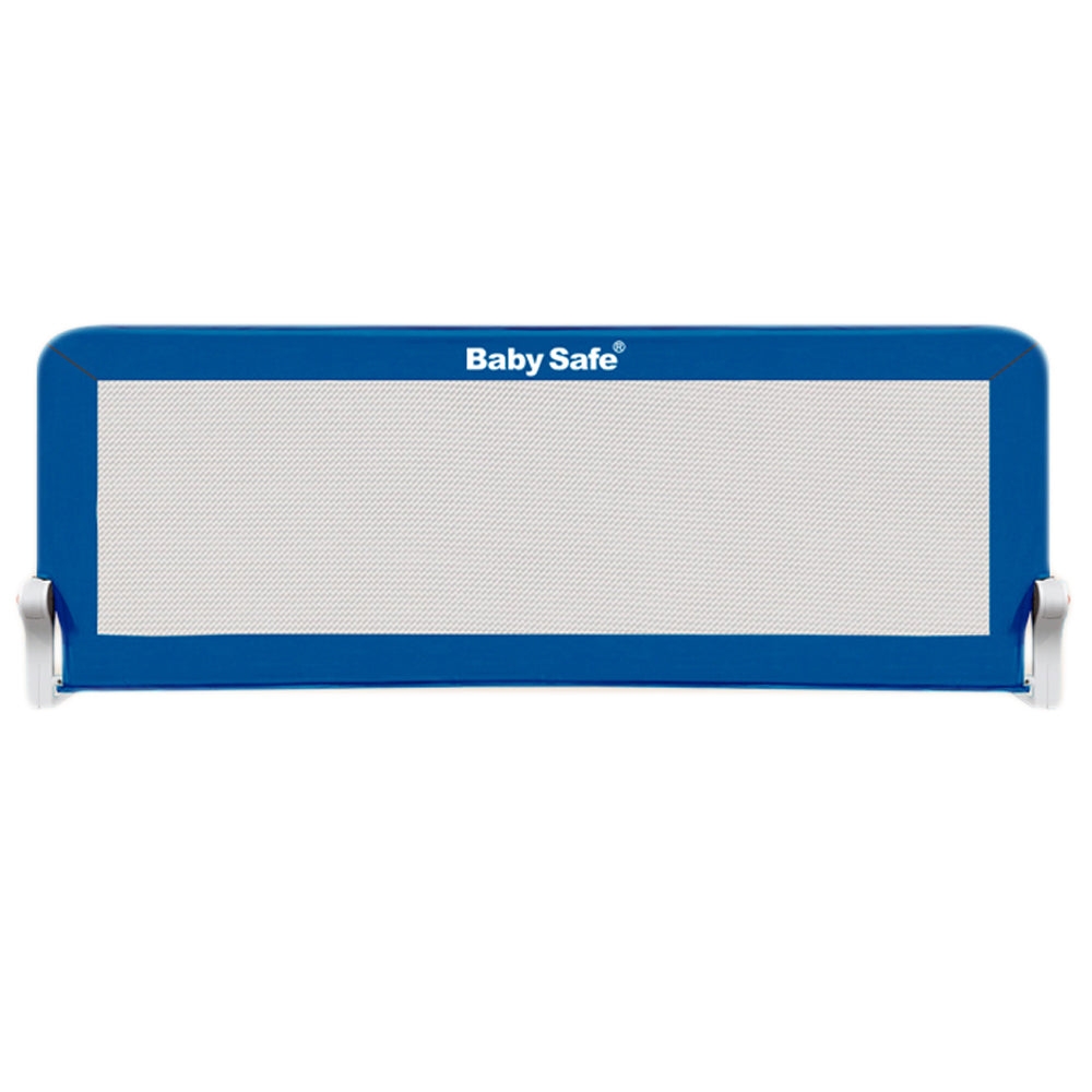 BABY SAFE Safety Bed Rail - (120X42 cm) Blue