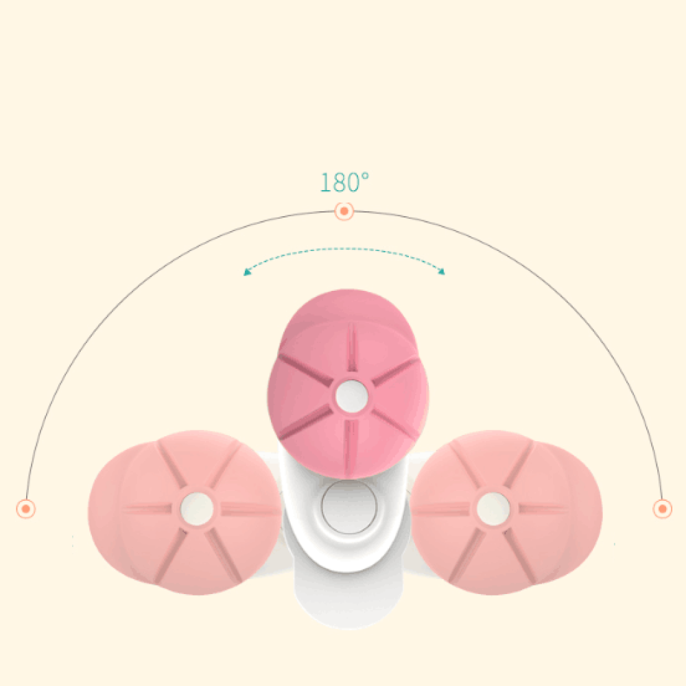 BABY SAFE - Door Stopper - Pink - Set of 4