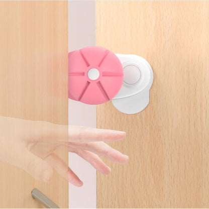 BABY SAFE - Door Stopper - Pink - Set of 4