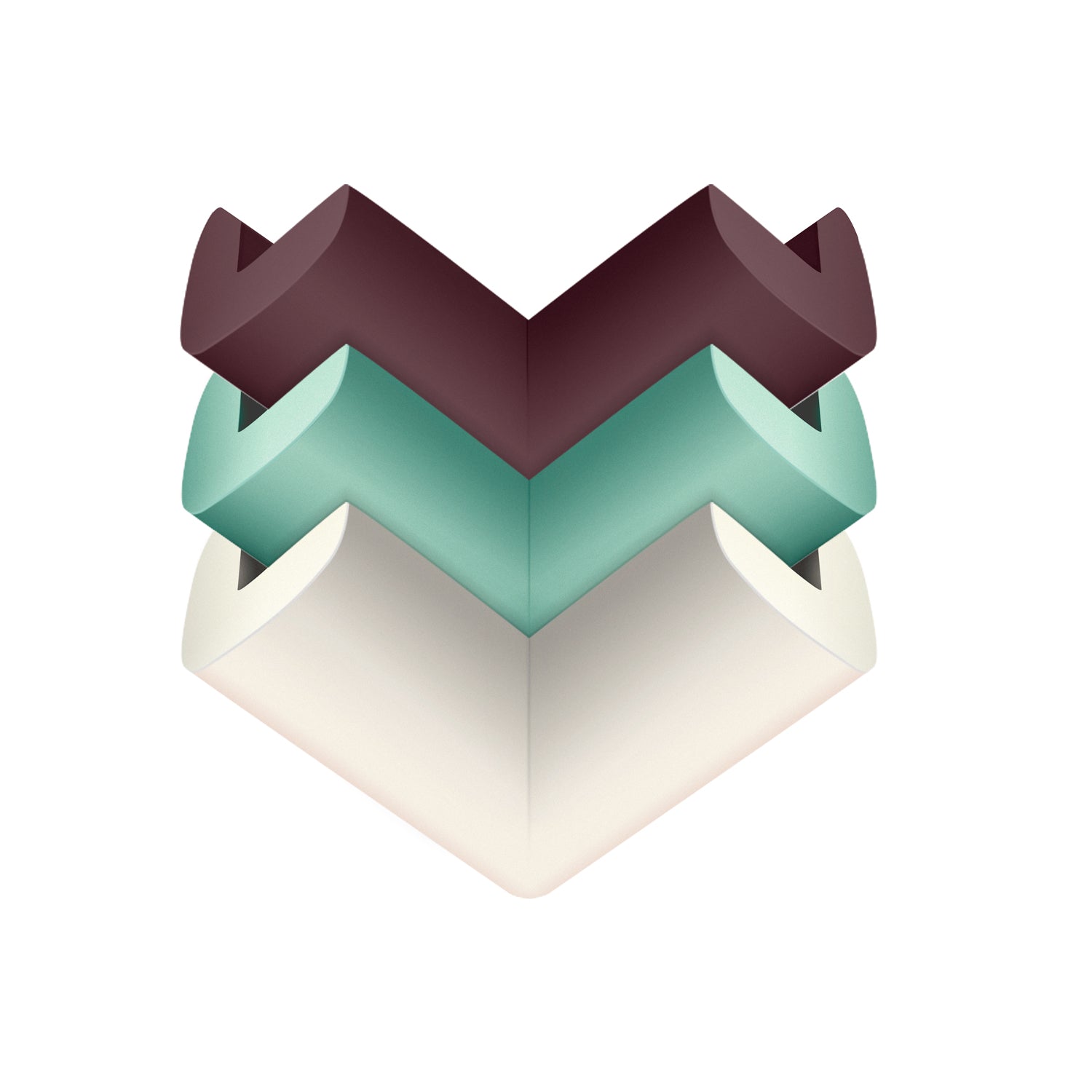 BABY SAFE - Furniture Corner Bump Guards - Set of 10 - Brown