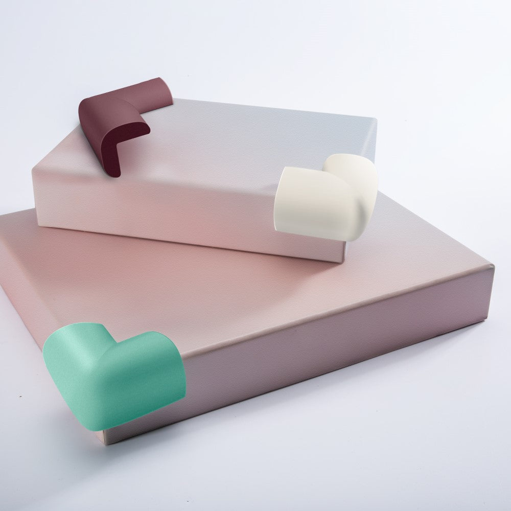 BABY SAFE - Furniture Corner Bump Guards - Set of 10 - White