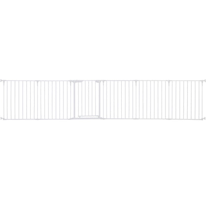 BABY SAFE Convertible Playpen with Mat - White