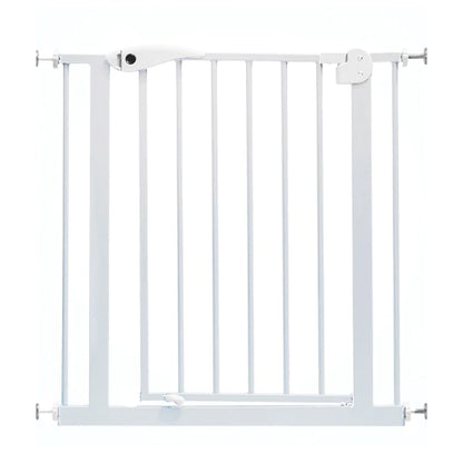 BABY SAFE Metal Safety Gate - White