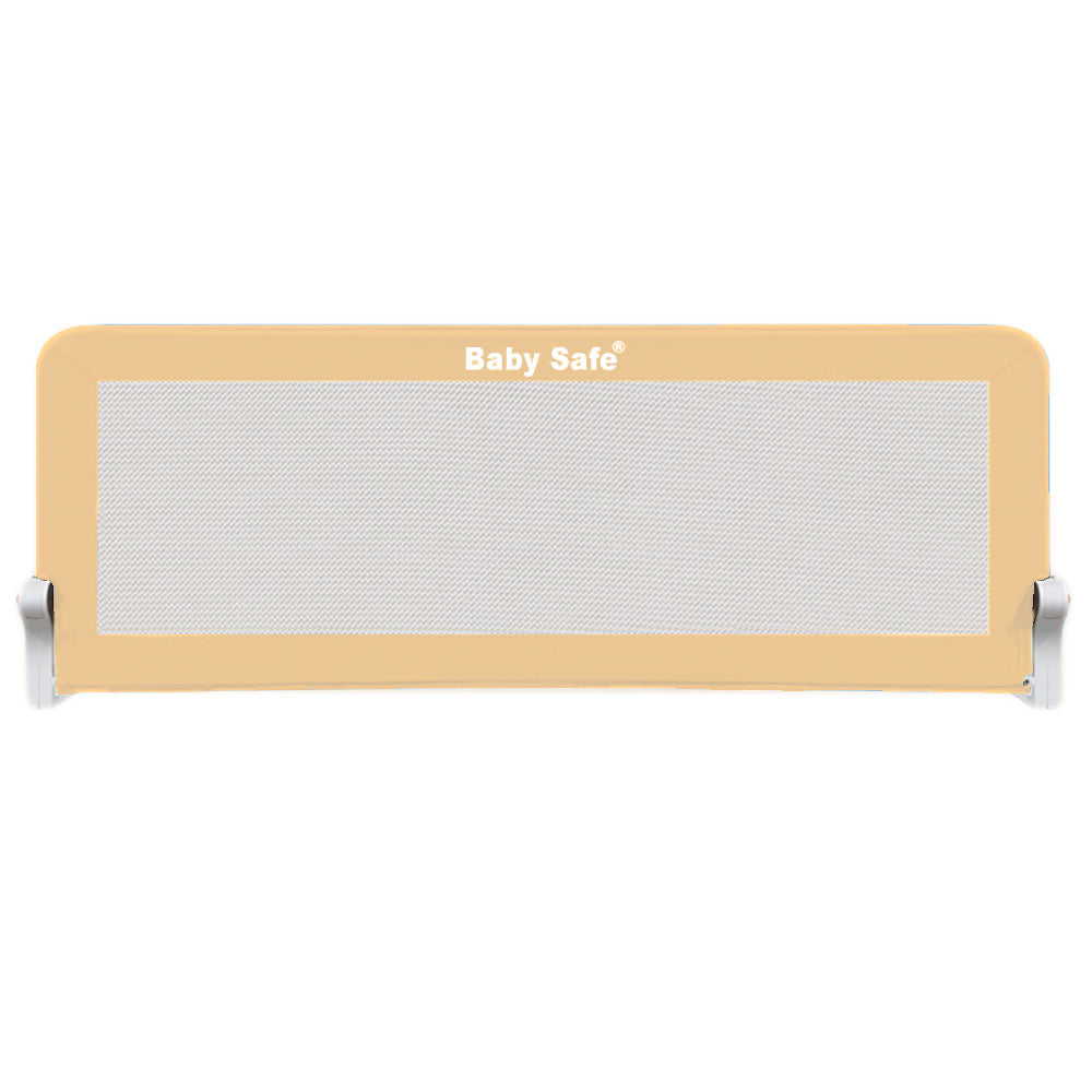 BABY SAFE Safety Bed Rail - (120X42cm) Khaki