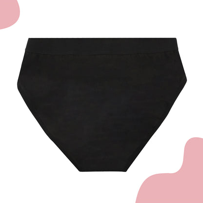 CORE COMFORT Cotton Period Pants - Black, L